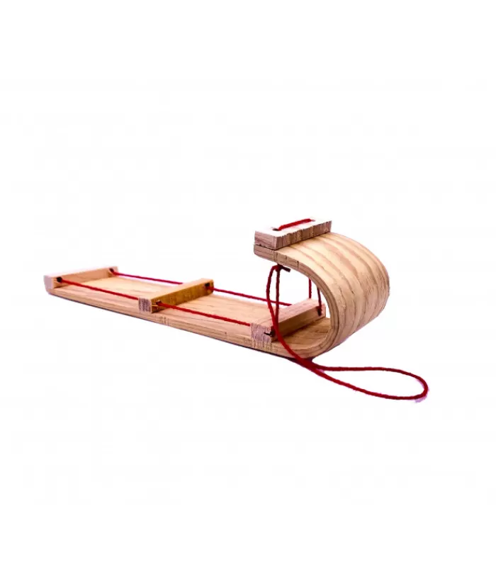 Boutique de Noël Sports*Wood Sleigh Ornament