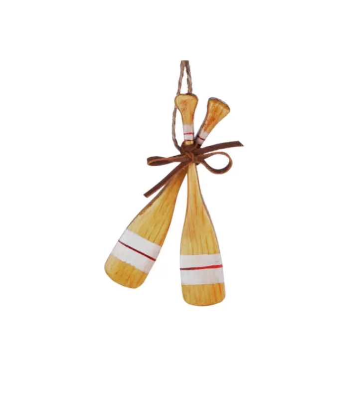 Boutique de Noël Sports*Wooden Paddles Ornament