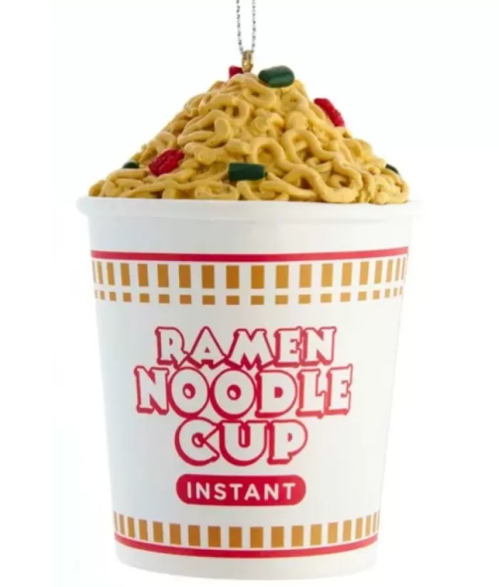 Boutique de Noël Xmas Tree Ornament, Ramen Noodle Cup