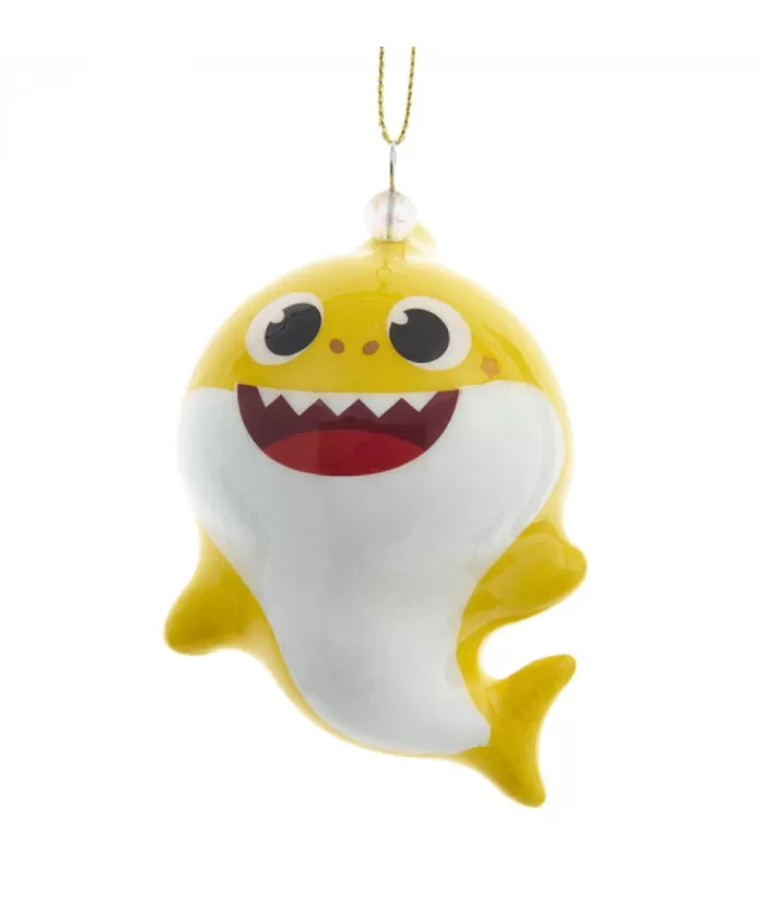 Boutique de Noël Yellow Baby Shark Ornament