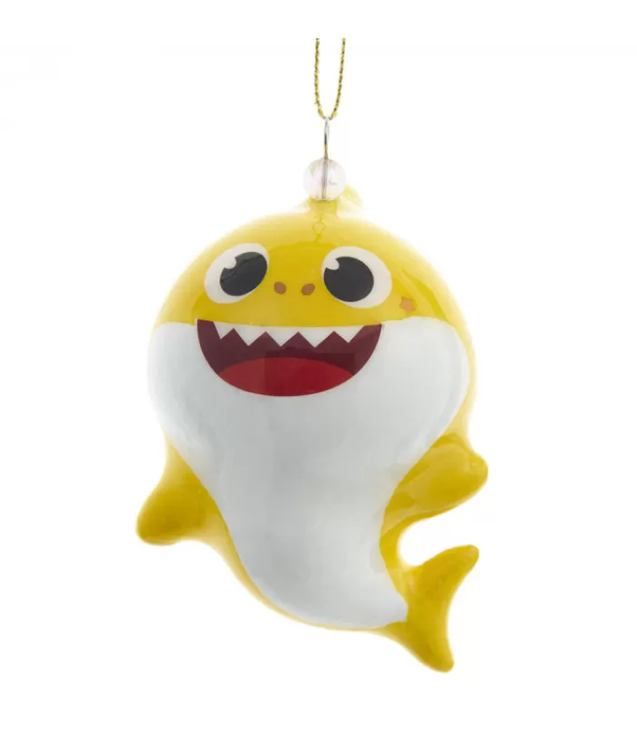 Boutique de Noël Animaux*Yellow Baby Shark Ornament